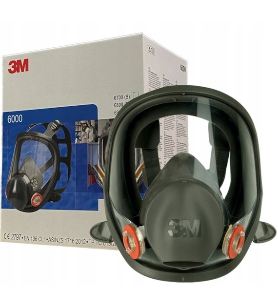 3M 6800 część twarzowa maski seriia 6000