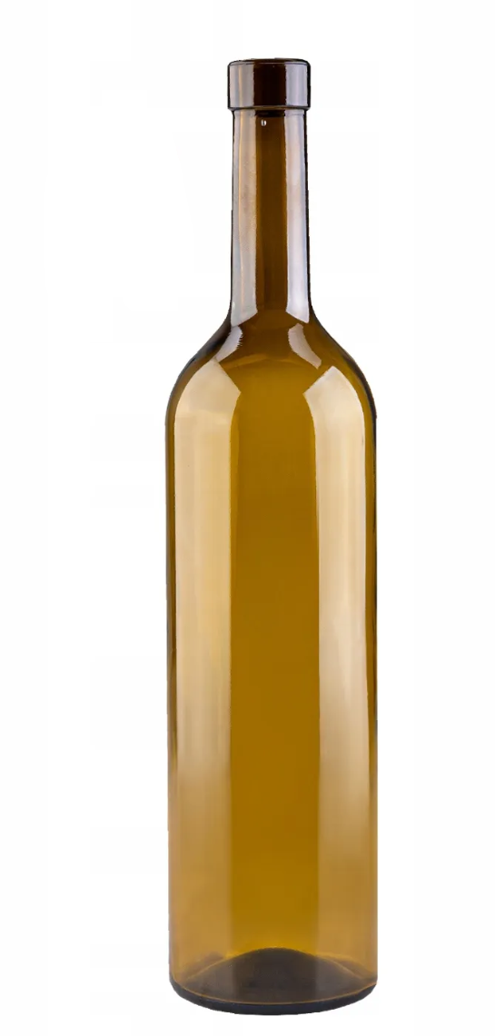 Butelka na wino 750ml Bordeaux oliwka /8/