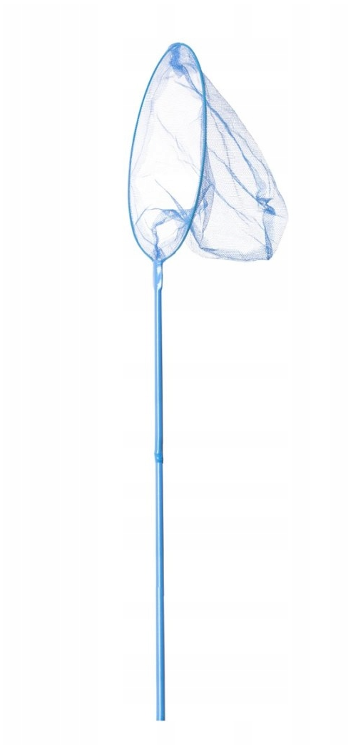 Podbierak bambus fi25/120cm niebieski 71373