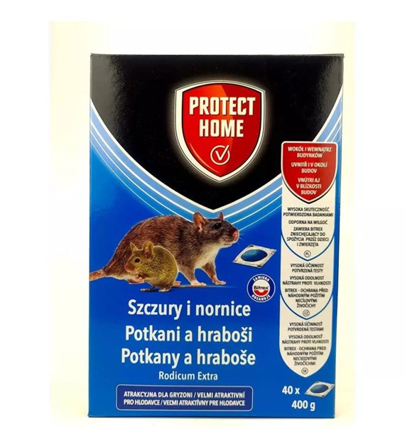 SBM Protect Home RODICUM EXTRA na myszy 400g /12/