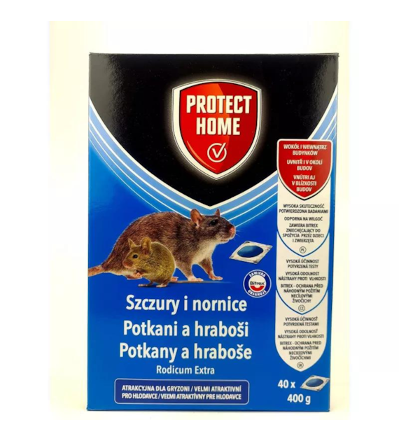 SBM Protect Home RODICUM EXTRA na myszy 400g /12/