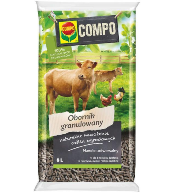 COMPO Obornik granulowany 8l