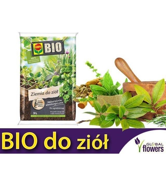 COMPO BIO Ziemia do ziół 5l /140/