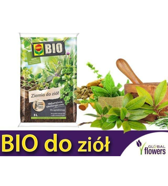 COMPO BIO Ziemia do ziół 5l /140/
