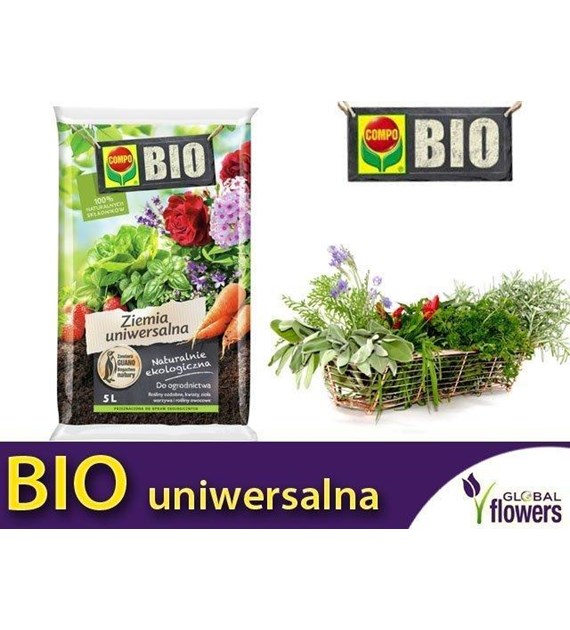 COMPO BIO Ziemia uniwersalna 5l /140/
