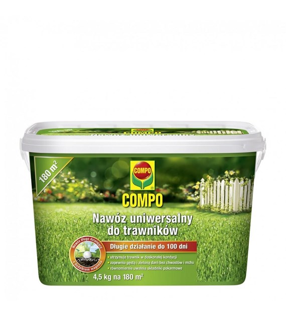 COMPO 3W1 nawóz do trawnika z odchwaszczacz.3kg/5/
