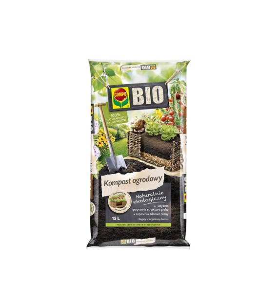 COMPO BIO Kompost ogrodowy 15l