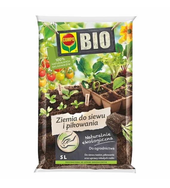 COMPO BIO Ziemia do borówek i jagód 15l /45/