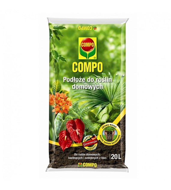 COMPO Podłoże do domowych roślin zielonych 20l