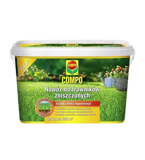 COMPO Nawóz do trawników zniszczonych  4.5kg