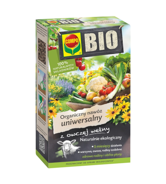 COMPO BIO Organiczny nawóz uniwersalny 750g /6/