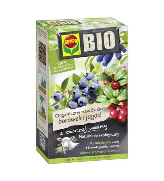 COMPO BIO Organiczny nawóz do borówek 750g /6/