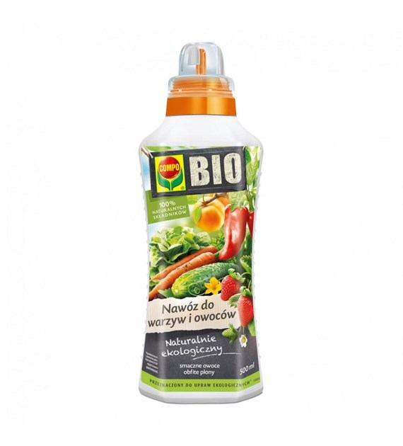 COMPO BIO Nawóz do warzyw i owoców 500ml