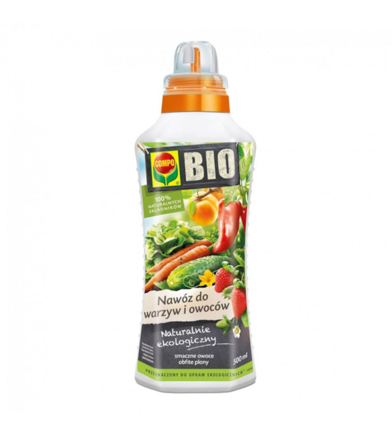 COMPO BIO Nawóz do warzyw i owoców 500ml