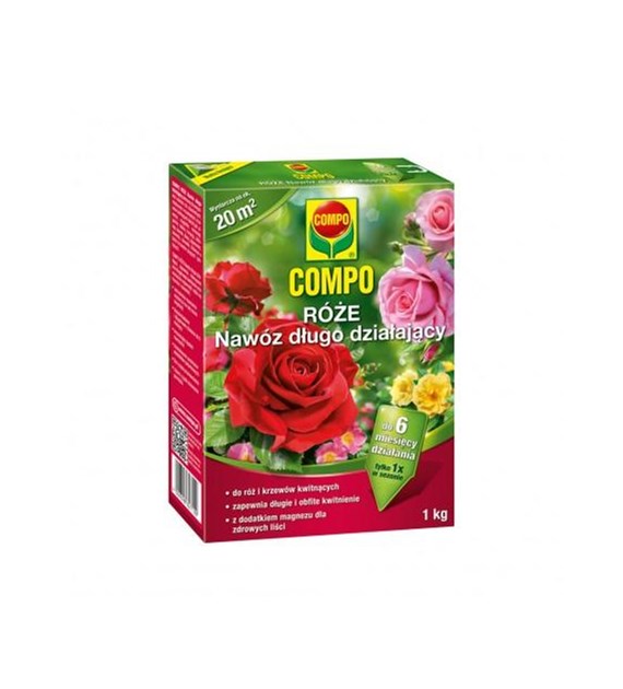 COMPO Nawóz do Róż 6 miesięcy 1kg