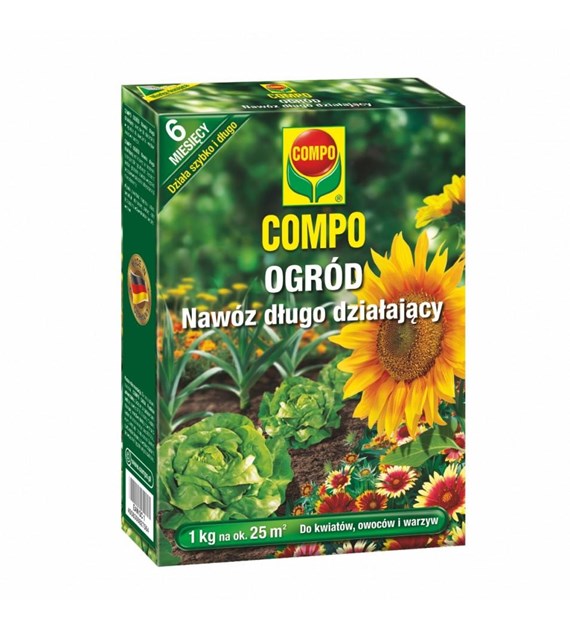 COMPO Nawóz do Ogrodu 6 miesięcy 1kg