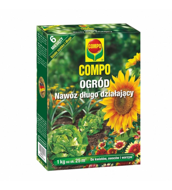 COMPO Nawóz do Ogrodu 6 miesięcy 1kg