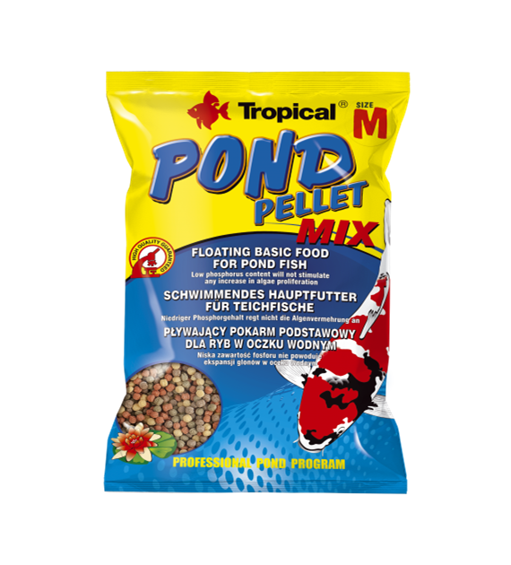 Tropical Pond Pellet mix size M 1000ml 110g 41124