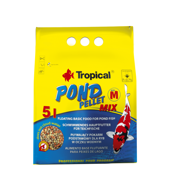 Tropical Pond Pellet mix size M 5l/550 g 41127