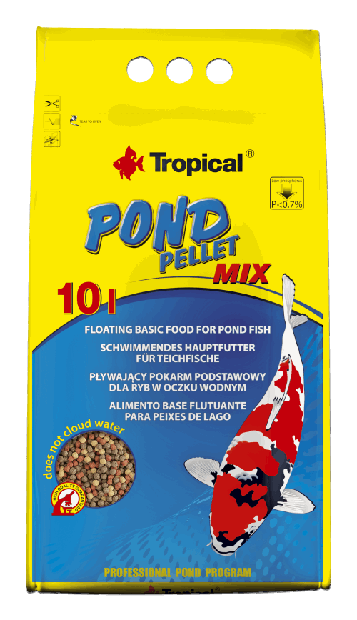 Tropical Pond Pellet mix 10l worek 41206