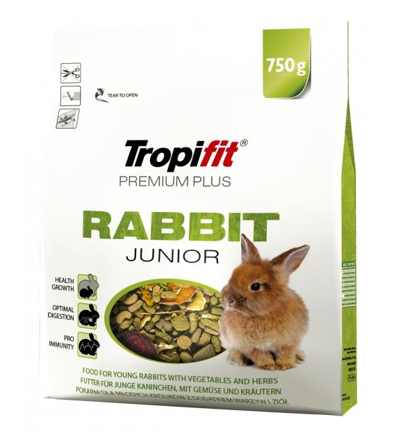 Tropical Rabbit Junior Tropifit dla królika 750g
