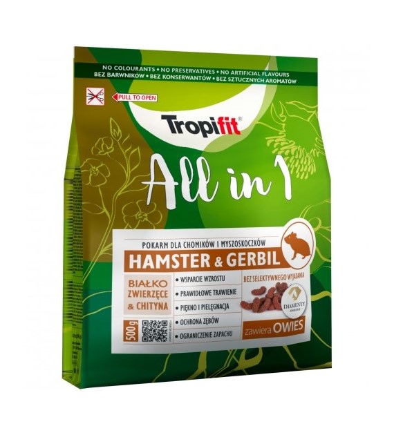 Tropical Hamster Gerbil  500g 50652