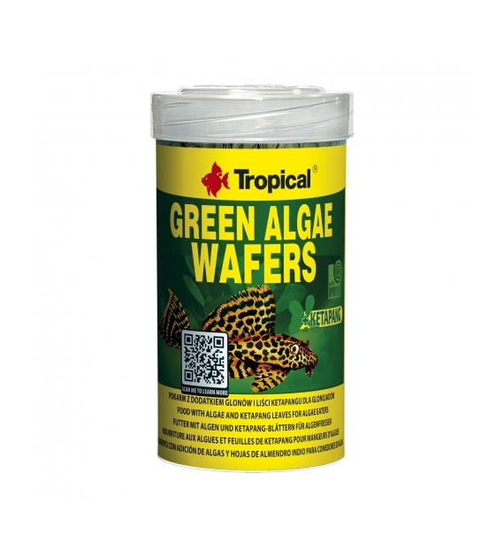 Tropical Green Algae Wafers 100ml 66423