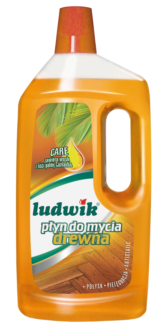 LUDWIK Płyn do mycia drewna 1l /6/