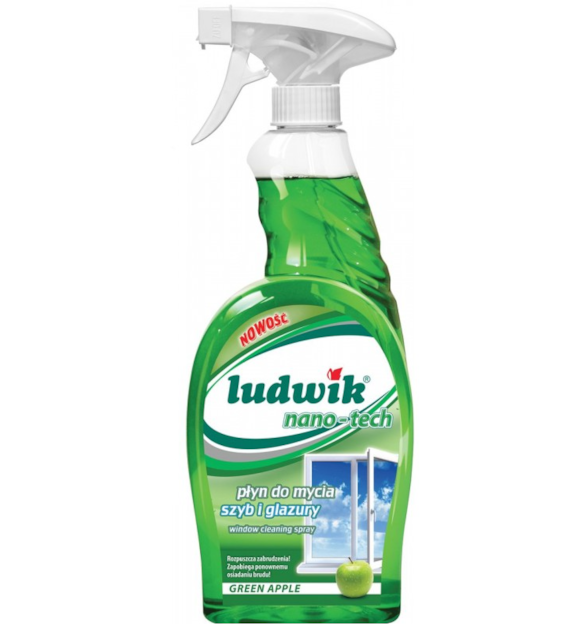 LUDWIK Płyn do szyb i glazury green apple 750ml/6/