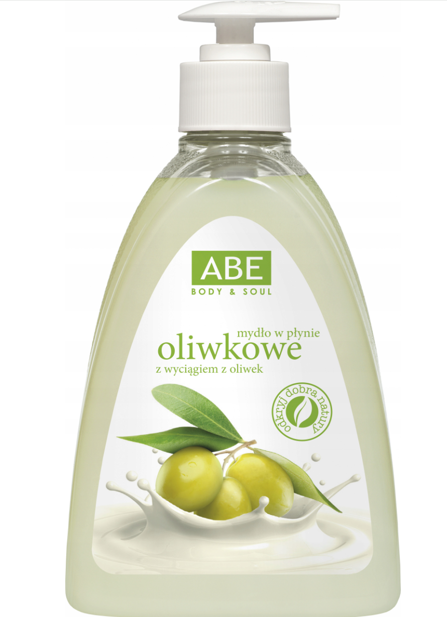 ABE Mydło w płynie oliwkowe 500ml /6/