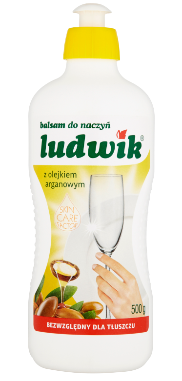 LUDWIK Balsam do mycia naczyń olejek arganowy 500g