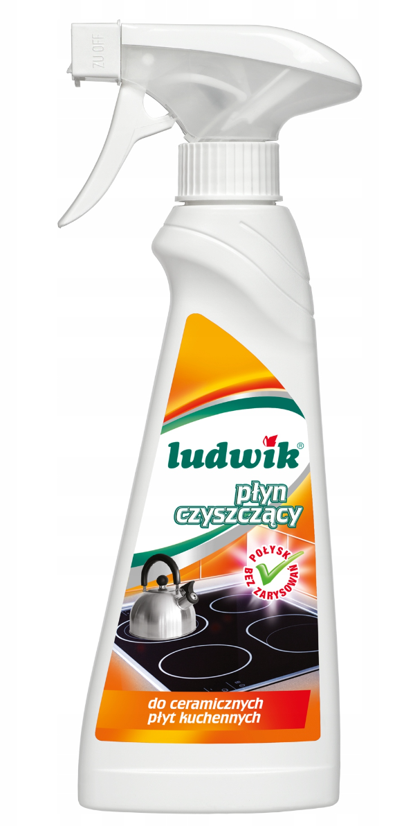 LUDWIK Płyn do ceramicznych płyt kuchennych 250ml