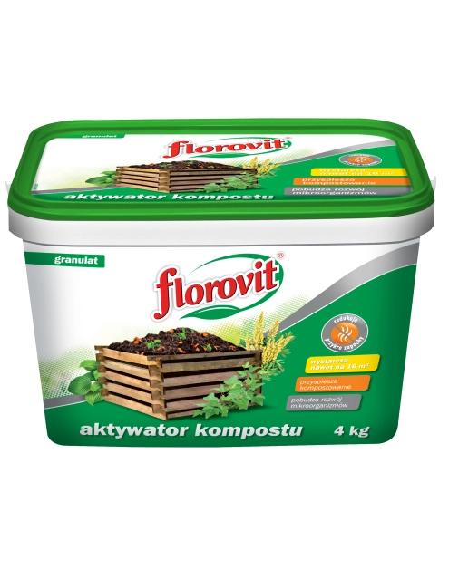 FLOROVIT Aktywator kompostu 4kg wiaderko