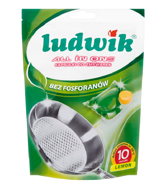 LUDWIK Kapsułki do zmywarki All in one 10szt /6/