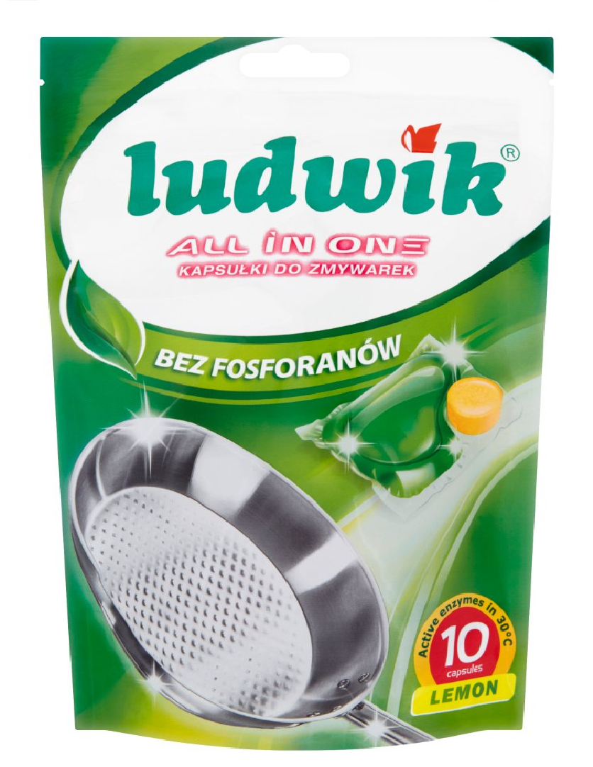 LUDWIK Kapsułki do zmywarki All in one 10szt /6/