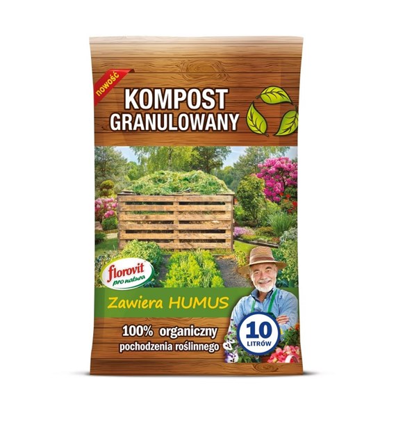FLOROVIT Pro Natura Kompost granulowany 20l