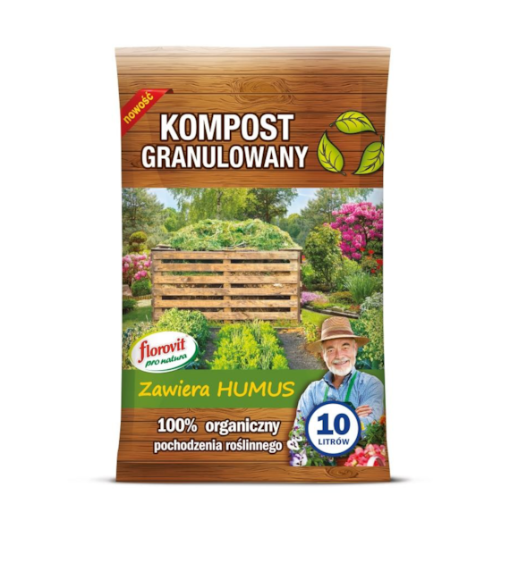 FLOROVIT Pro Natura Kompost granulowany 20l