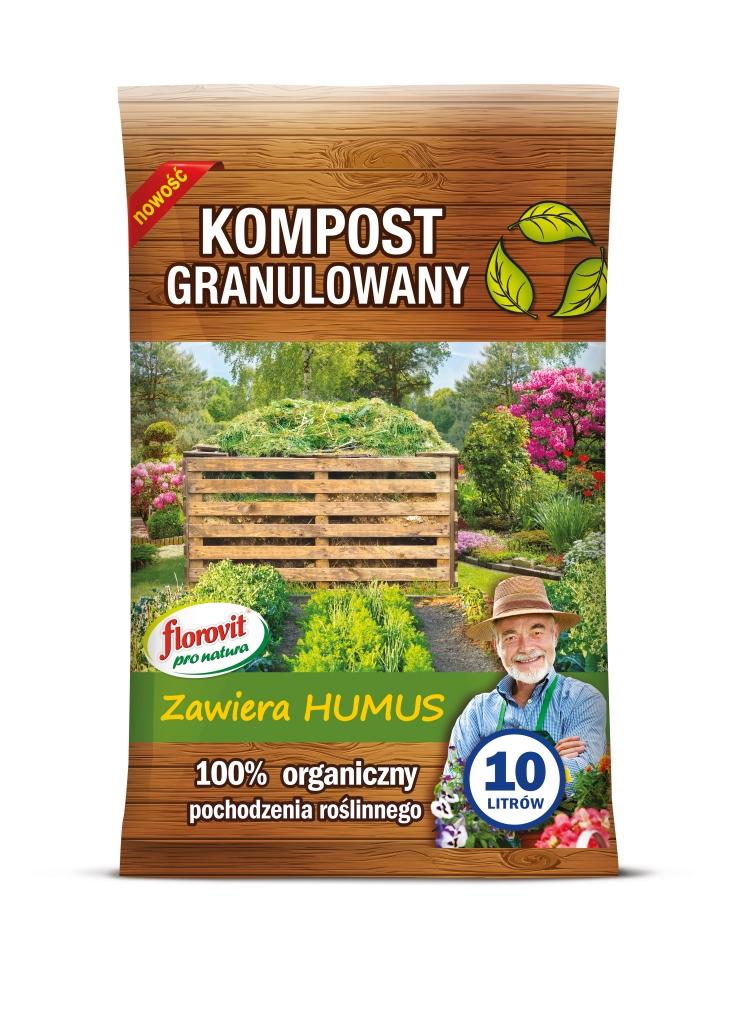 FLOROVIT Pro Natura Kompost granulowany 20l