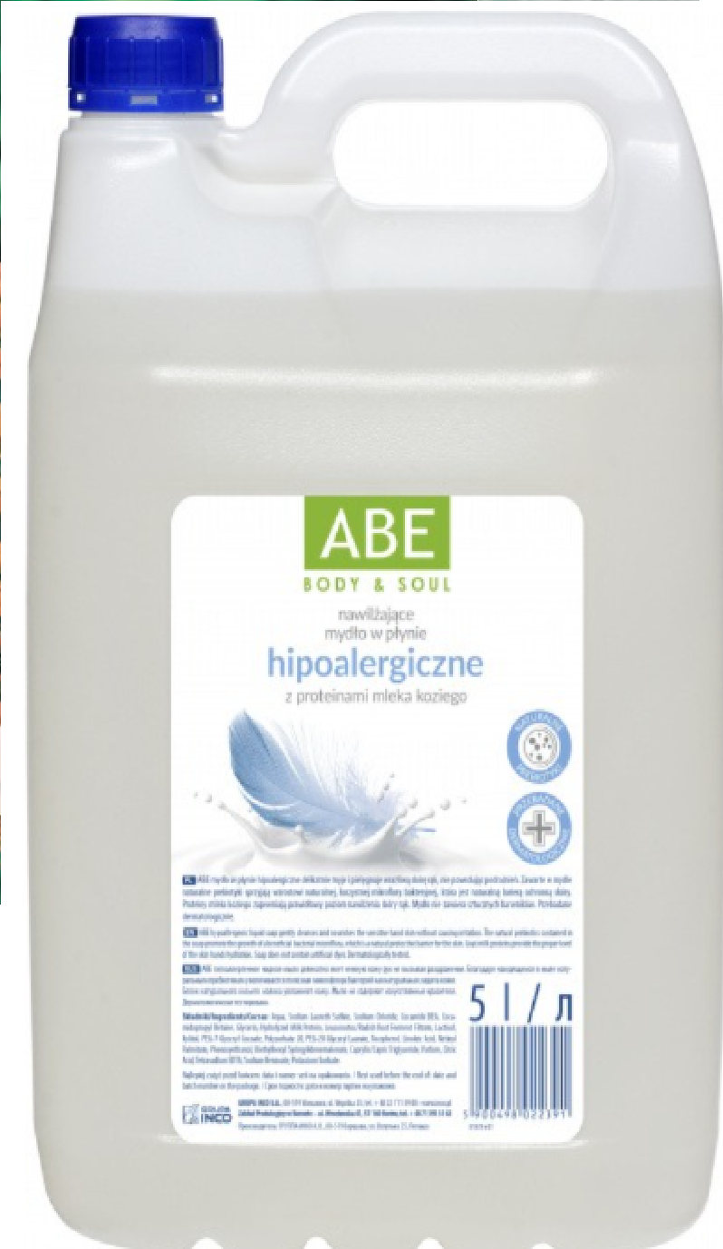 ABE Mydło w płynie hipoalergiczne 5L