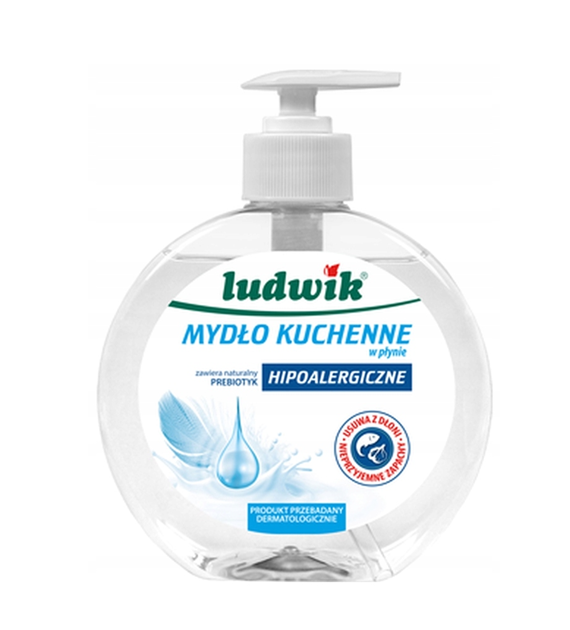 LUDWIK kuchenne mydło płyn hipoalergiczne 380ml /6