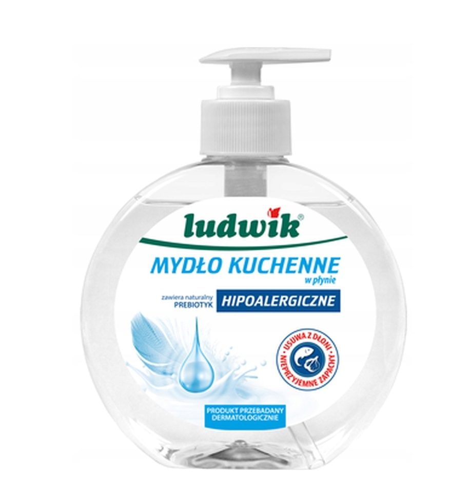 LUDWIK kuchenne mydło płyn hipoalergiczne 380ml /6