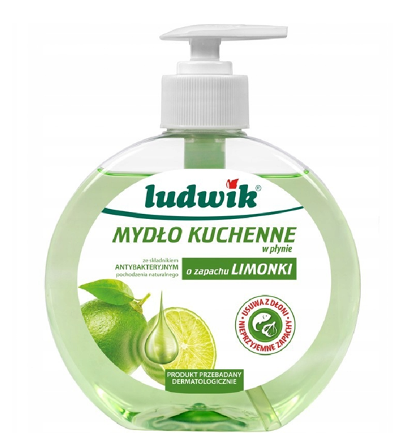 LUDWIK kuchenne mydło w płynie limonka 380ml /6/