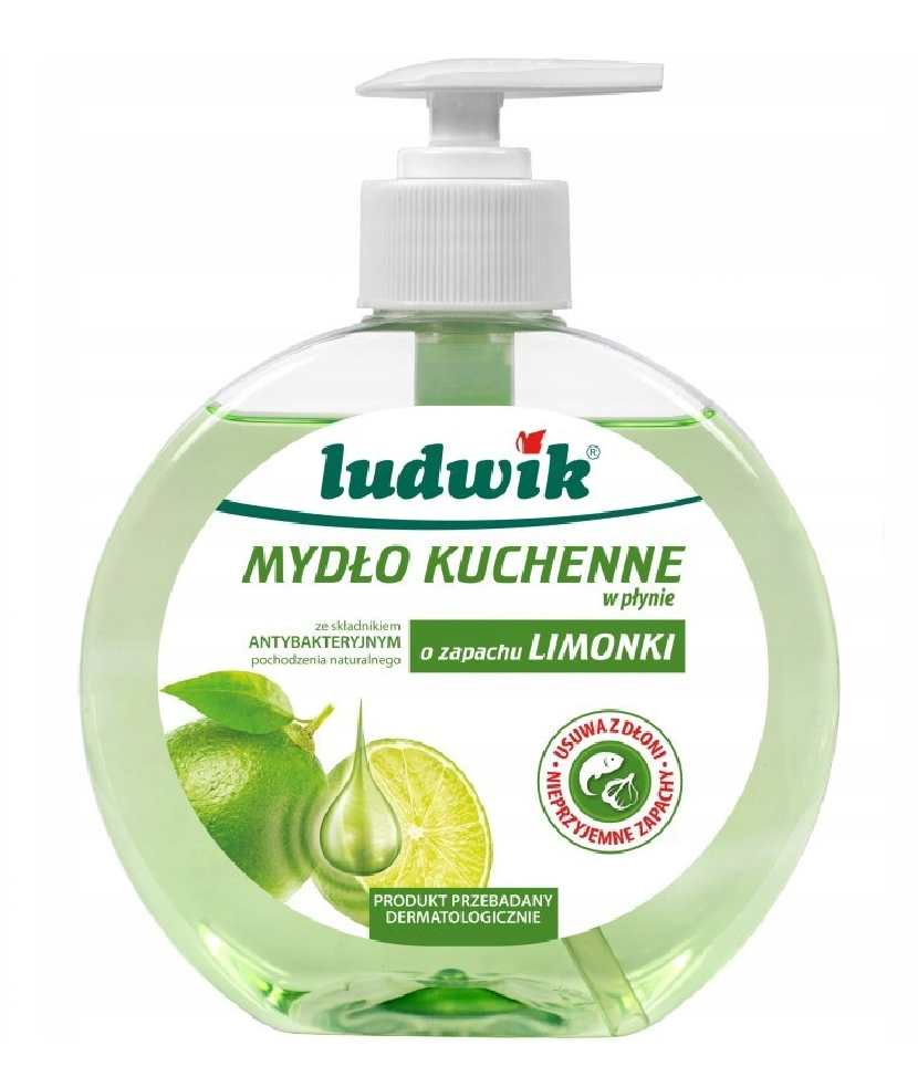 LUDWIK kuchenne mydło w płynie limonka 380ml /6/