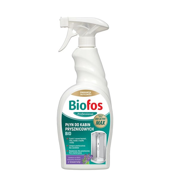 Biofos Płyn do kabin prysznicowych BIO 750ml /6/