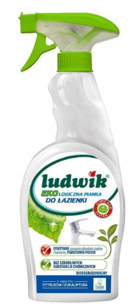 LUDWIK Ekologiczna pianka do łazienki 750ml /6/