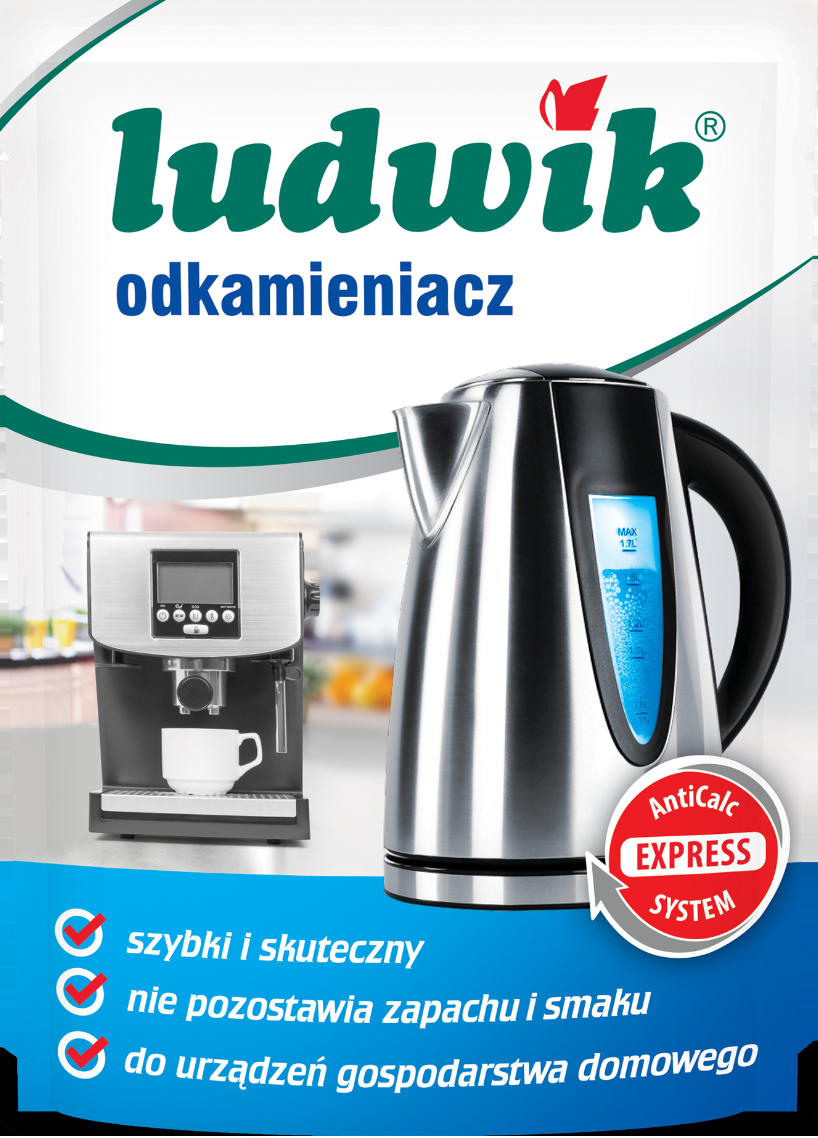 LUDWIK Odkamieniacz w proszku 20g /18/