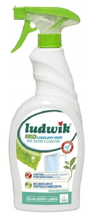 LUDWIK Eko płyn do mycia szyb i luster 750 ml