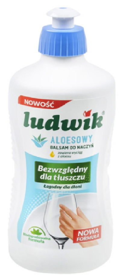 LUDWIK Balsam do mycia naczyń aloesowy 450g