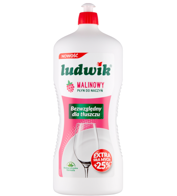 LUDWIK Płyn do naczyń malinowy 1,35g /9/