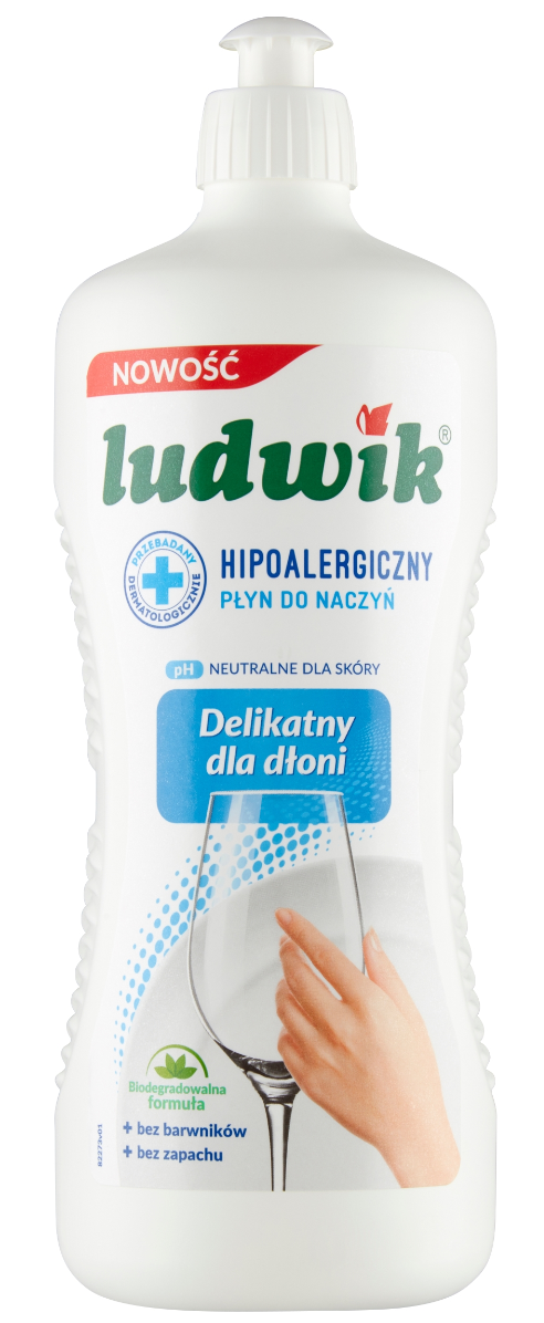 LUDWIK Płyn do mycia naczyń hipoalergiczny 450g